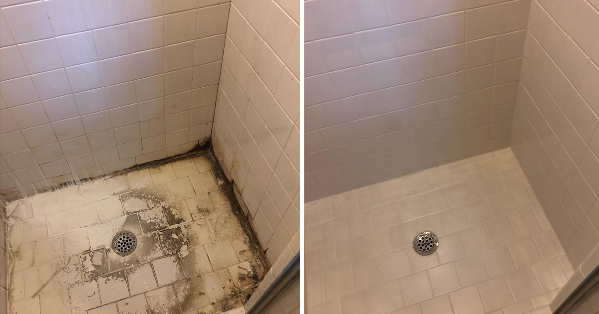 Our Tile and Grout Cleaners Displayed Remarkable Skills by Restoring a