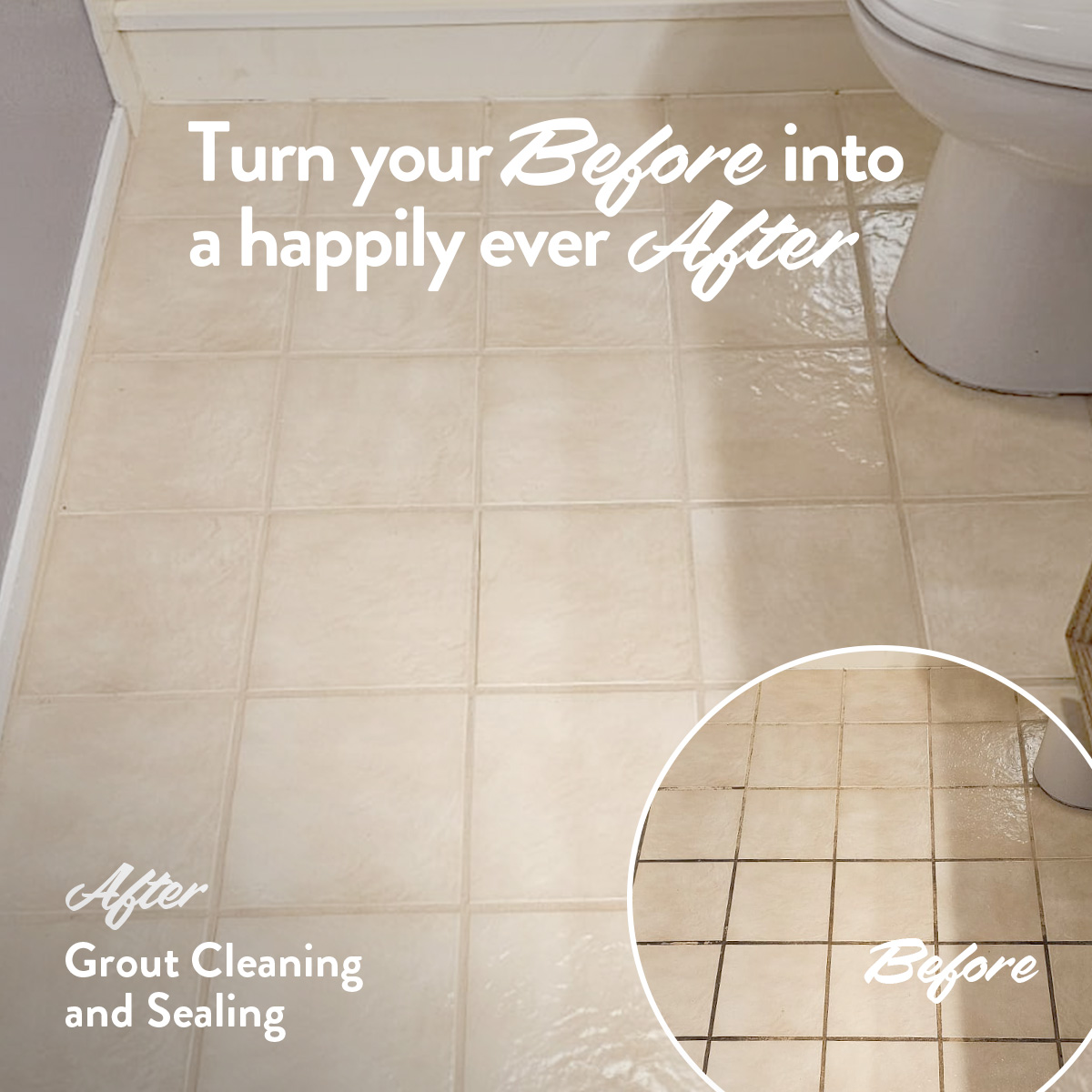 Grout Cleaning and Sealing